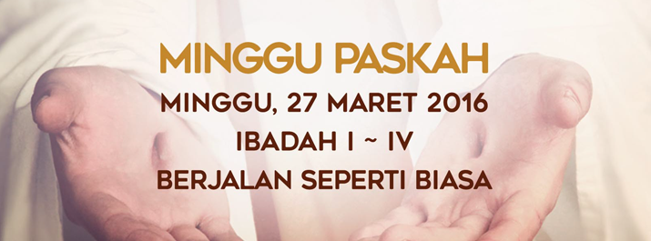 Minggu Paskah 27 Maret